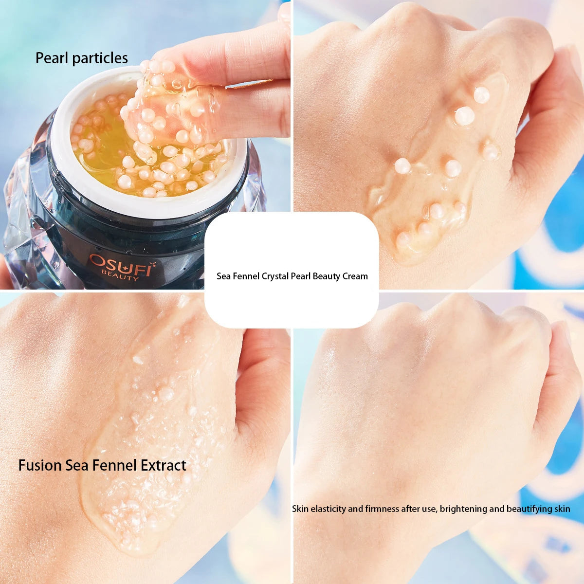 Sea Fennel Crystal Pearl Beauty Cream Improve Drying Face Cream